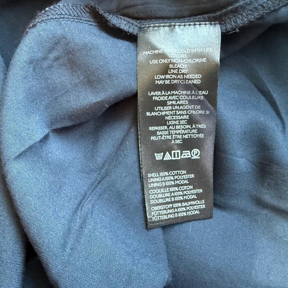 By Anthropologie Sleeveless Poplin Midi Dress (size M) 154 - Picture 8 of 12